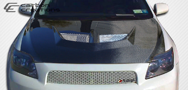 2005-2010 Scion tC Carbon Creations Evo Hood - 1 Piece