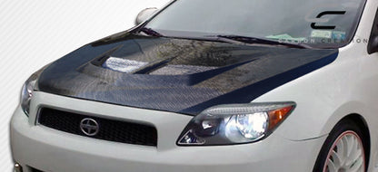 2005-2010 Scion tC Carbon Creations Evo Hood - 1 Piece