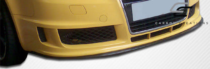 2006-2008 Audi A4 B7 Carbon Creations DTM Look Front Under Spoiler Air Dam Lip Splitter - 1 Piece