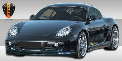 2006-2008 Porsche Cayman Eros Version 2 Front Lip Under Spoiler Air Dam - 1 Piece