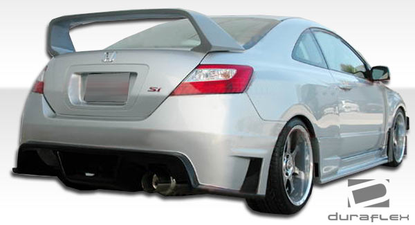 2006-2011 Honda Civic 2DR Duraflex GT500 Wide Body Rear Bumper Cover - 1 Piece