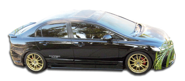 2006-2011 Honda Civic 4DR Duraflex B-2 Side Skirts Rocker Panels - 2 Piece