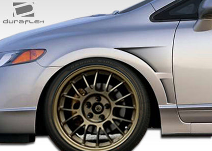 2006-2011 Honda Civic 4DR Duraflex GT Concept Fenders - 2 Piece