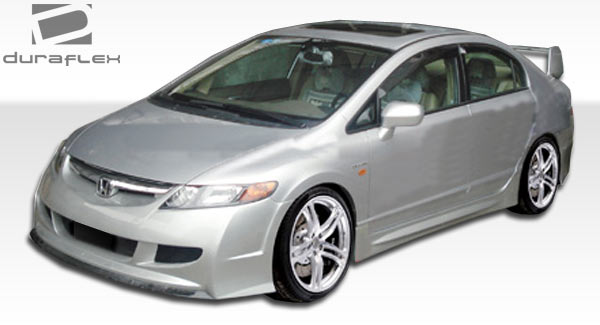 2006-2011 Honda Civic 4DR Duraflex R-Spec Body Kit - 4 Piece