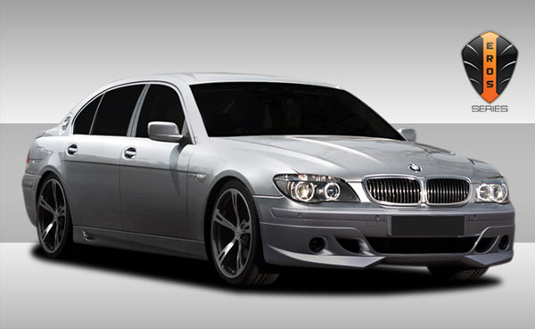 2006-2008 BMW 7 Series E65 E66 Polyurethane Eros Version 1 Front Lip Under Spoiler Air Dam - 1 Piece