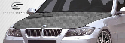 2006-2008 BMW 3 Series E90 4DR Carbon Creations OEM Look Hood - 1 Piece