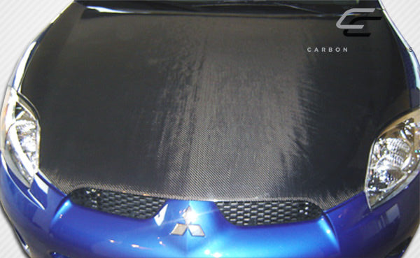 2006-2012 Mitsubishi Eclipse Carbon Creations OEM Look Hood - 1 Piece