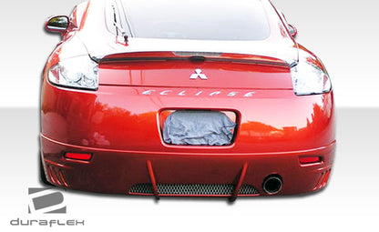 2006-2008 Mitsubishi Eclipse Duraflex Racer Rear Lip Under Spoiler Air Dam - 1 Piece