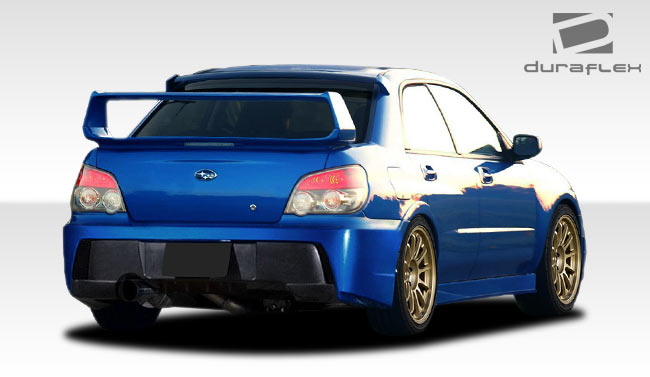 2004-2007 Subaru Impreza WRX STI Duraflex Z-Speed Rear Bumper Cover - 1 Piece