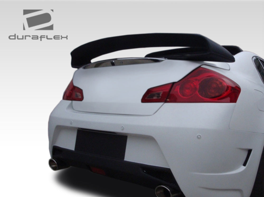 2007-2013 Infiniti G Sedan G25 G35 G37 Duraflex Elite Rear Wing Trunk Lid Spoiler - 1 Piece