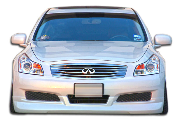 2007-2009 Infiniti G Sedan G25 G35 G37 Duraflex GT Spec Front Lip Under Spoiler Air Dam (non sport) - 1 Piece