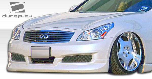 2007-2009 Infiniti G Sedan G25 G35 G37 Duraflex GT Spec Front Lip Under Spoiler Air Dam (non sport) - 1 Piece