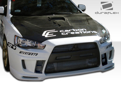 2008-2015 Mitsubishi Lancer Evolution 10 Duraflex GT Concept Front Bumper Cover - 1 Piece