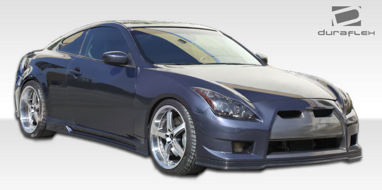 2008-2015 Infiniti G Coupe G37 Q60 Duraflex GT-R Side Skirts Rocker Panels - 2 Piece