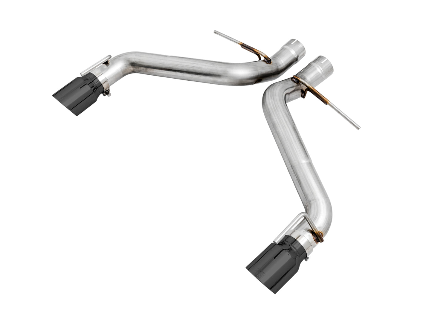 AWE Track Edition Axle-back Exhaust for Gen6 Camaro SS / LT1 - Diamond Black Tips (Dual Outlet)