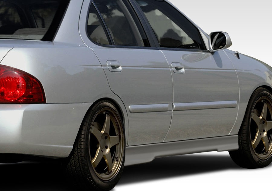 2000-2006 Nissan Sentra Duraflex Evo 5 Side Skirts Rocker Panels - 2 Piece