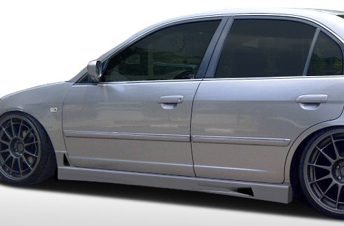 2001-2005 Honda Civic 4DR Duraflex R34 Side Skirts Rocker Panels - 2 Piece