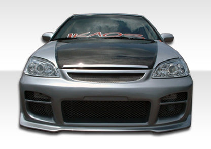 2001-2003 Honda Civic 2dr / 4DR Duraflex R34 Front Bumper Cover - 1 Piece