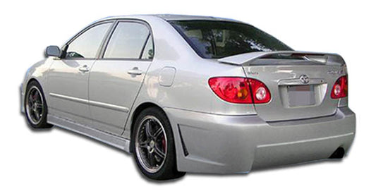 2003-2008 Toyota Corolla Duraflex B-2 Rear Bumper Cover - 1 Piece