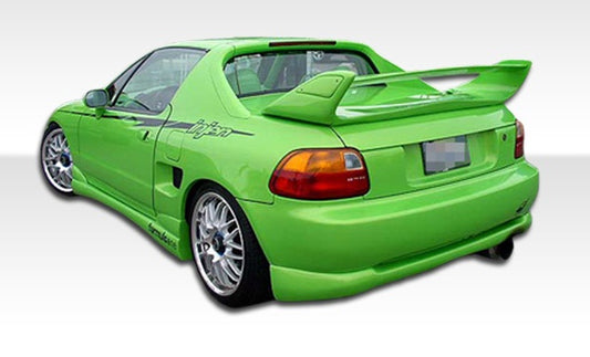 1993-1997 Honda Del Sol Duraflex Type M Rear Lip Under Spoiler Air Dam - 1 Piece