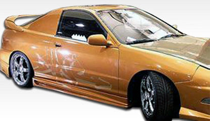 1994-2001 Acura Integra 2DR Duraflex Bomber Side Skirts Rocker Panels - 2 Piece