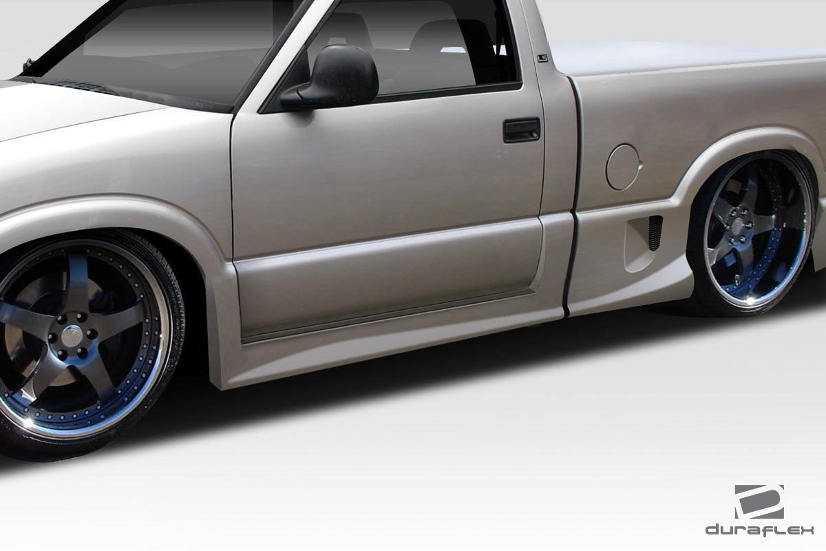 1994-2004 Chevrolet S-10 Sonoma Standard / Step Side Duraflex Drifter Side Skirts Rocker Panels - 4 Piece