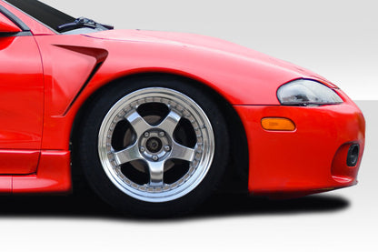 1995-1999 Mitsubishi Eclipse Eagle Talon Duraflex F-1 Fenders - 2 Piece