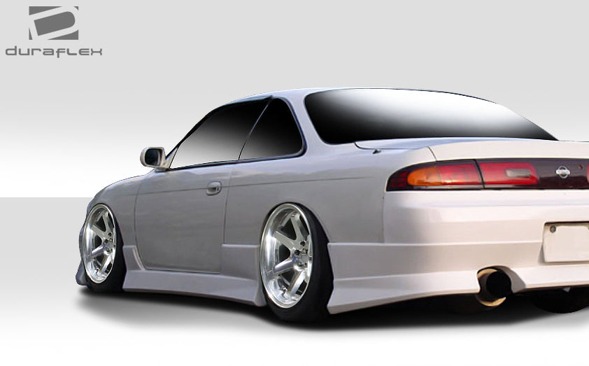 1995-1998 Nissan 240SX S14 Duraflex Type U Side Skirts Rocker Panels - 2 Piece