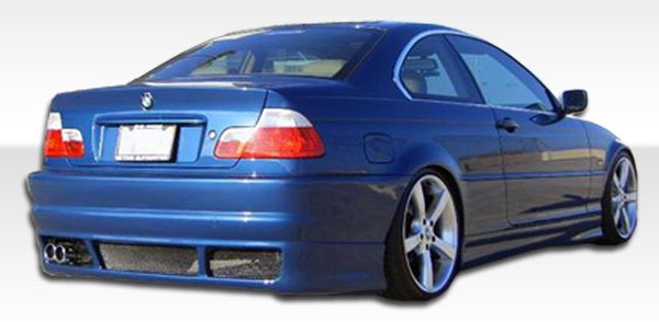 1999-2006 BMW 3 Series E46 2DR 4DR Duraflex R-1 Rear Bumper Cover - 1 Piece