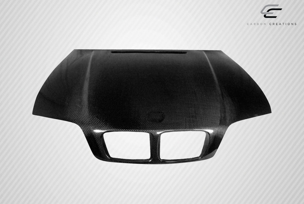 1999-2001 BMW 3 Series E46 4DR Carbon Creations OEM Look Hood - 1 Piece