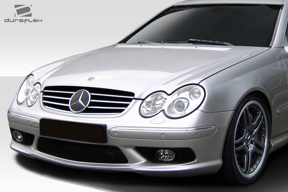 2003-2009 Mercedes CLK CLK320 CLK350 CLK550 CLK500 CLK55 CLK 63 W209 Duraflex AMG Look Front Bumper Cover - 1 Piece