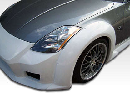 2003-2008 Nissan 350Z Z33 Duraflex B-2 Wide Body Front Fenders - 2 Piece