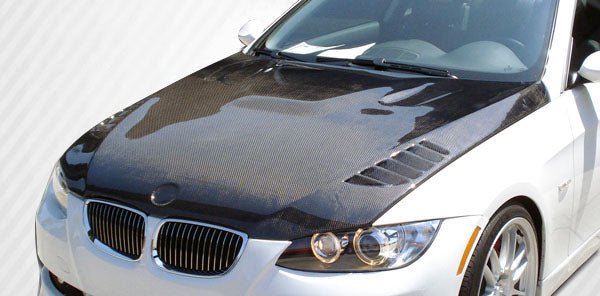 2007-2010 BMW 3 Series E92 2dr E93 Convertible Carbon Creations Executive Hood - 1 Piece