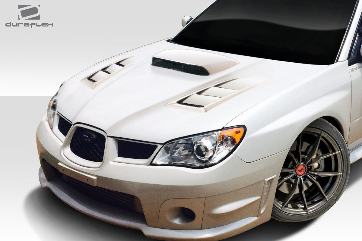 2006-2007 Subaru Impreza WRX STI Duraflex C-1 Hood - 1 Piece