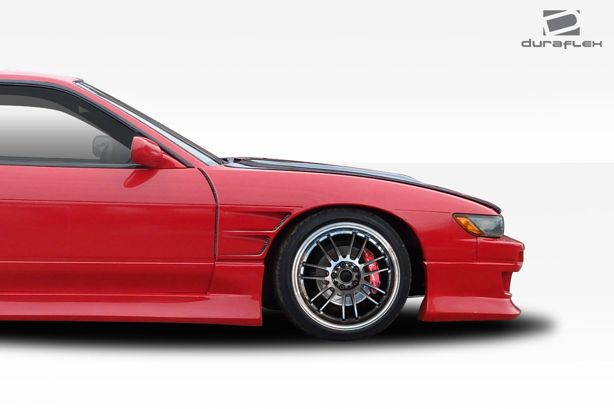 1989-1994 Nissan Silvia S13 Duraflex D-1 Sport Fenders (+30mm)  - 2 Piece