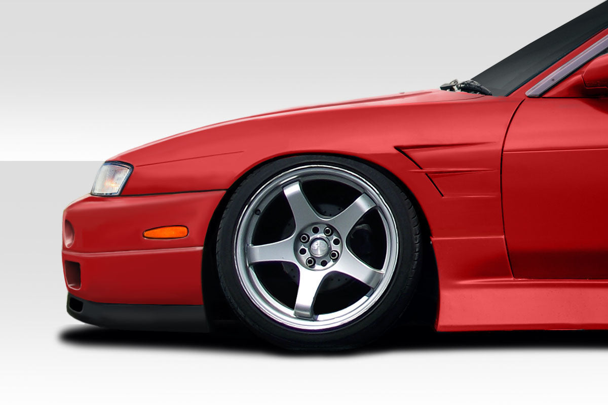 1995-1996 Nissan 240SX S14 Duraflex D-1 Sport Fenders - 2 Piece