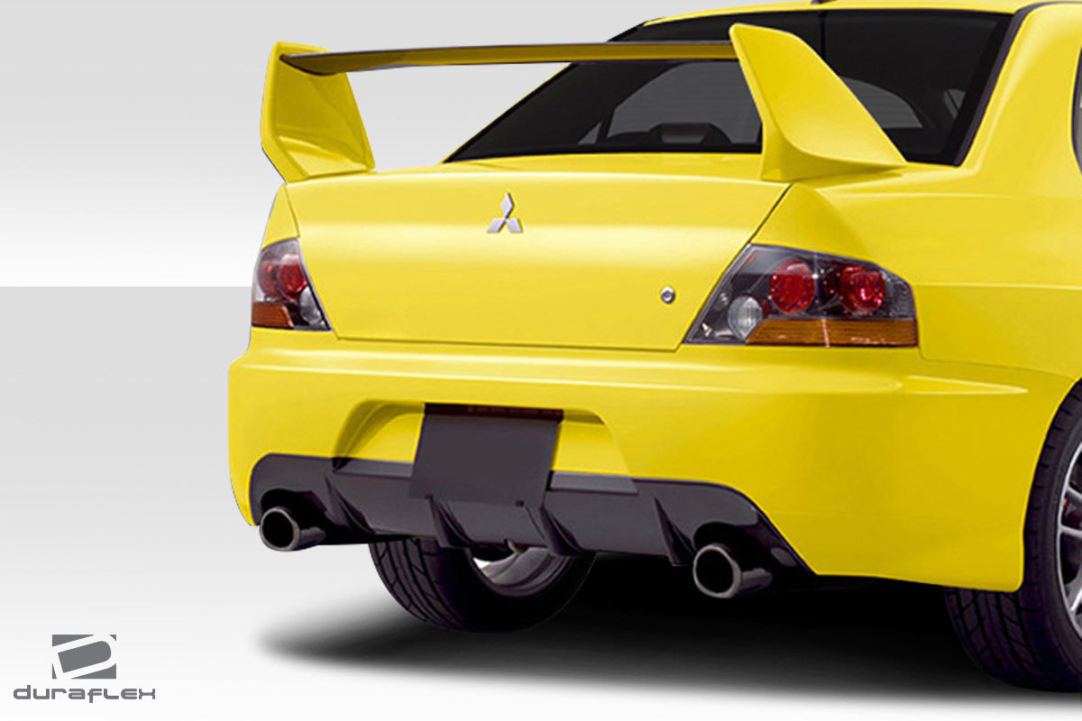 2003-2006 Mitsubishi Lancer Evolution 8 9 Duraflex MR Edition Rear Bumper Cover - 1 Piece