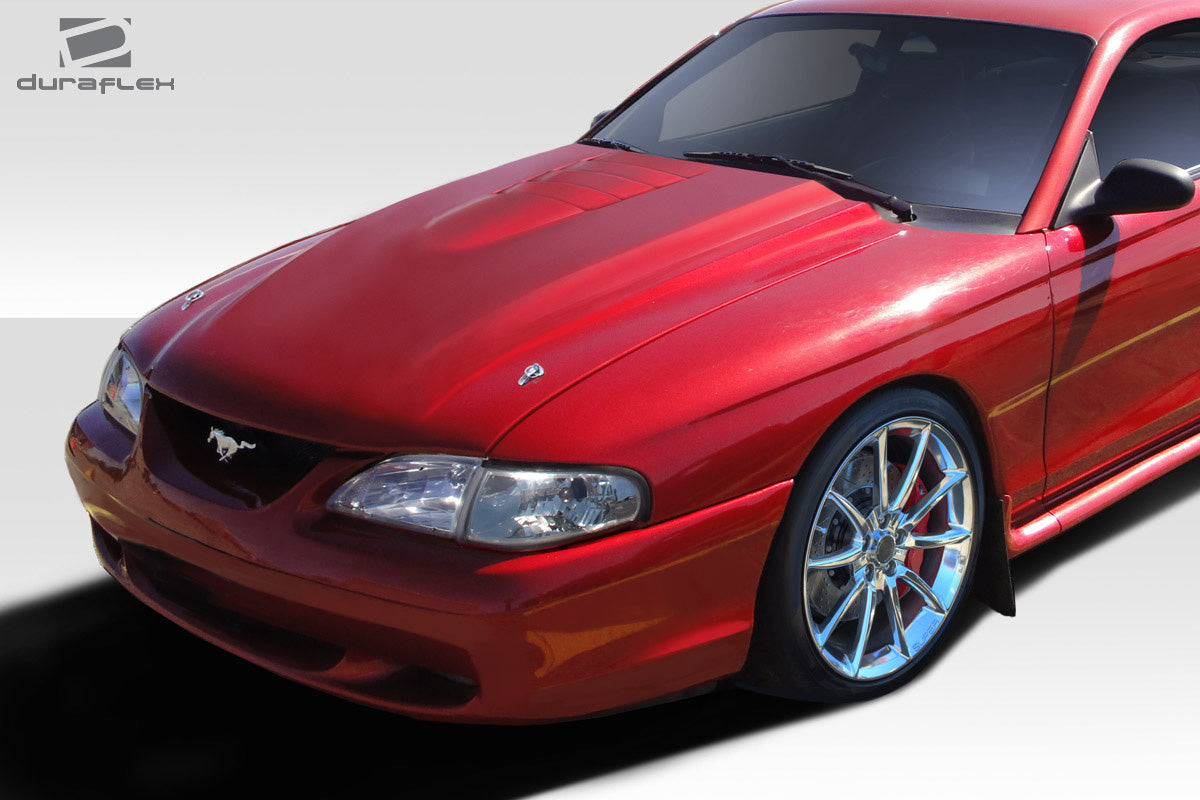 1994-1998 Ford Mustang Duraflex Cobra R Hood - 1 Piece