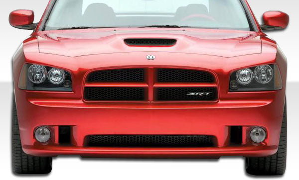 2006-2010 Dodge Charger Duraflex SRT Look Front Bumper Cover - 1 Piece