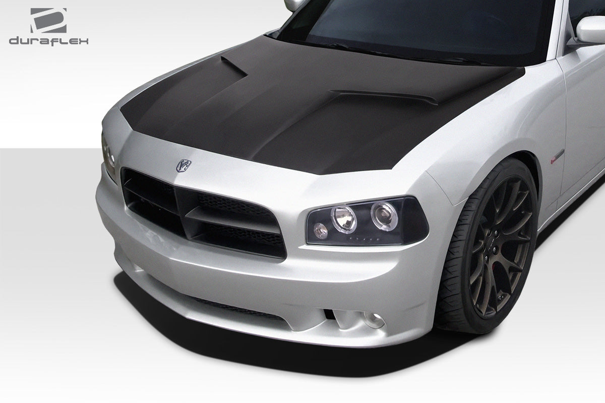 2006-2010 Dodge Charger Duraflex Challenger Hood - 1 Piece