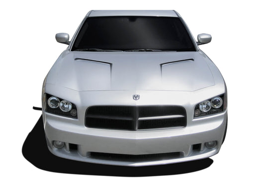 2006-2010 Dodge Charger Duraflex Challenger Hood - 1 Piece