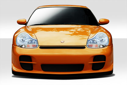 1999-2001 Porsche 911 Carrera 996 C2 C4 and 1997-2004 Porsche Boxster Duraflex GT-2 Look Front Bumper Cover - 2 Piece