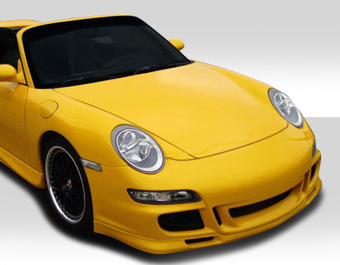 1999-2004 Porsche 911 Carrera 996 1997-2004 Porsche Boxster 997 Duraflex GT-3 RS Conversion Front Bumper Cover - 1 Piece