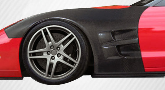 1997-2004 Chevrolet Corvette C5 Carbon Creations ZR Edition Fenders - 2 Piece