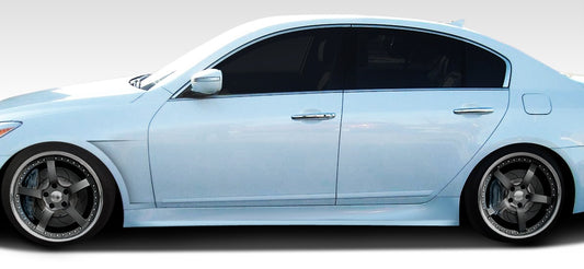 2009-2014 Hyundai Genesis 4DR Duraflex Executive Side Skirts Rocker Panels - 2 Piece