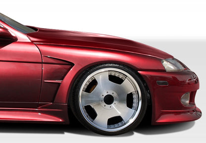 1992-2000 Lexus SC Series SC300 SC400 Duraflex V-Speed Wide Body Front Fenders - 2 Piece