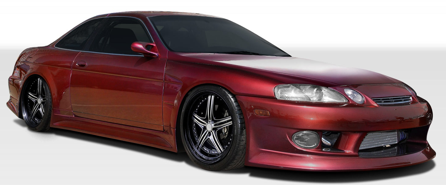 1992-2000 Lexus SC Series SC300 SC400 Duraflex V-Speed Wide Body Kit - 8 Piece