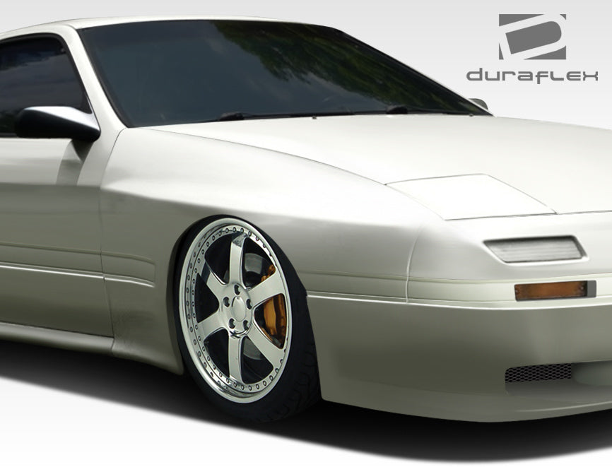 1986-1991 Mazda RX-7 Duraflex MTP Wide Body Front Fenders (+85mm)  - 2 Piece