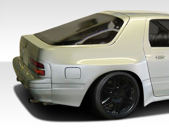 1986-1991 Mazda RX-7 Duraflex MTP Wide Body Rear Fender Flares (+80mm) - 2 Piece