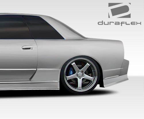 1989-1994 Nissan Skyline 2DR R32 Duraflex R324 Conversion Rear Fender Flares - 2 Piece